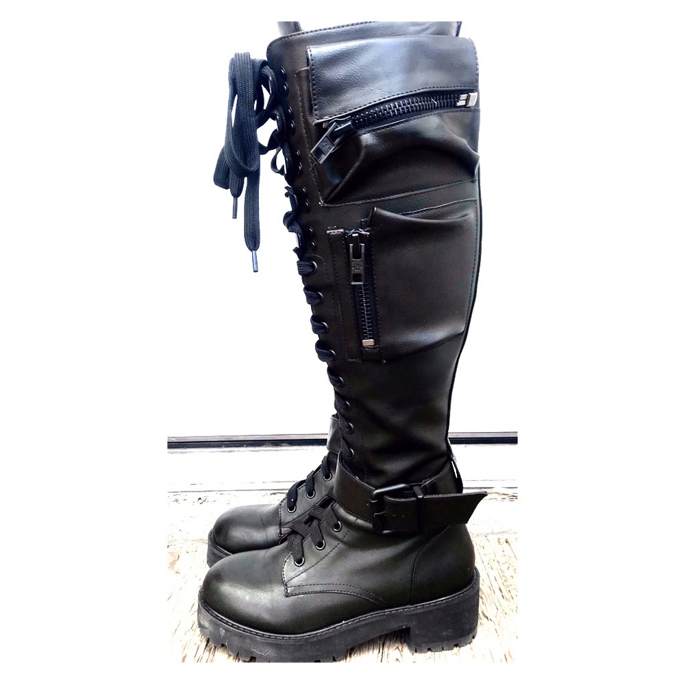 DOLLS KILL combat boots